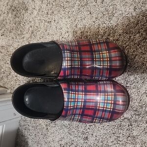 Plaid Womens Danskos